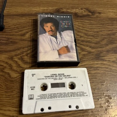 Lionel Richie Dancing on the Ceiling Cassette 1985 Motown - Image 1 of 3