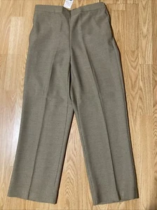 Alfred Dunner Petites Women's Pull On Pants Cashew Size 6P NWT - Picture 1 of 5