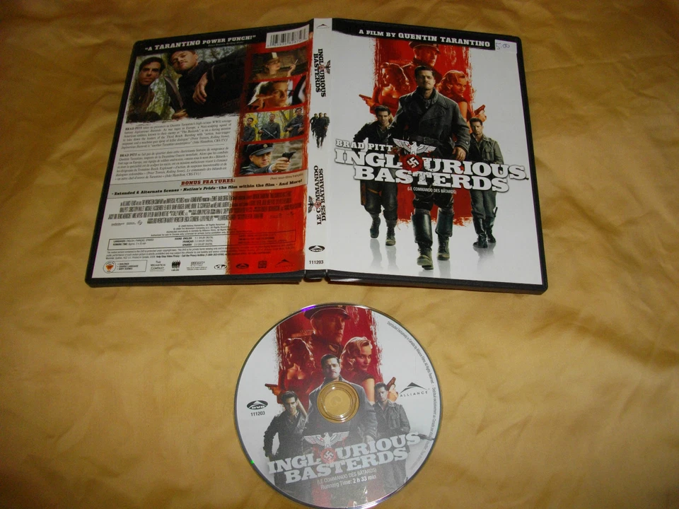 Inglourious Basterds (DVD, 2009) - Image 1 of 1