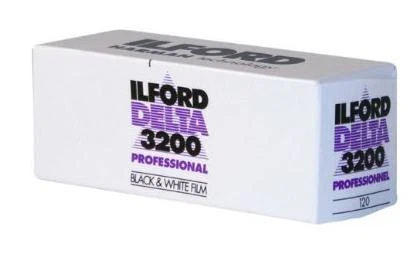 Ilford DELTA 3200 Professional - Black & white print film 120 (6 cm) ISO #1921535