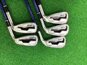 2018 PRGR RS 6~pw 5pc Diamana R-flex Iron Set Golf Clubs C235 - Picture 1 of 5