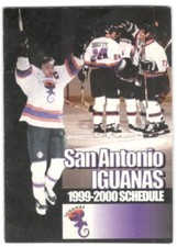 1999-00 San Antonio Iguanas CHL Hockey Schedule !!! Timberhill Villa