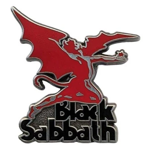 Black Sabbath Demon Very High Quality Metal Enamel Badge Officially Licensed - Picture 1 of 7