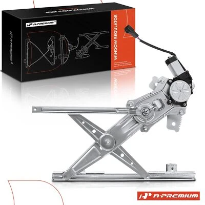 A-Premium Power Window Regulator w/ Motor Front LH for Saturn Ion 2003 2004-2007 - Image 1 of 4