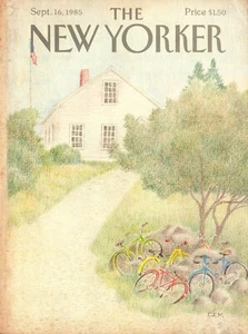 New Yorker Magazine Sep. 16, 1985 First Cover Only!! - Bild 1 von 1