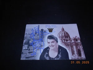 Rom Werbekarte Ristorante Transatlantico 1962 Bild Besitzerin Via Sicilia 209 - Bild 1 von 2