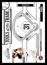 2005 Playoff Absolute Tools of the Trade Black Mike Piazza /100 #TT-79