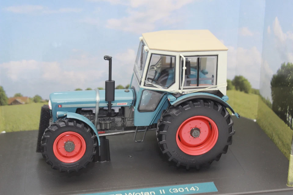 WEISE-TOYS !! SALE !! Weise Toys 1060 Eicher Wotan II + Kabine Spur 1 Traktor 1:32 NEU