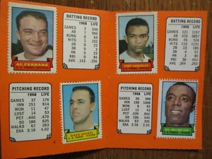(Comp)(San Diego) PADRES 1969 Topps Stamp Album(w/ZOILO VERSALLES/TONY GONZALEZ - Picture 1 of 9