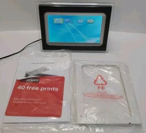 7" Digital Photo Frame TruTech Brand With Power Cord - Picture 1 of 9