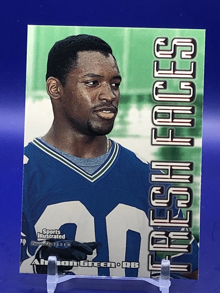 1999 Fleer Sports Illustrated Fresh Faces #141 Ahman Green Seattle Seahawks - Image 1 of 1