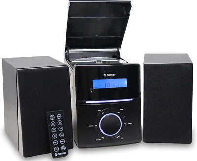 CD Player FM Radio Hi-Fi Remote Control  Music Micro System  Denver MCA-240 - Image 1 of 4