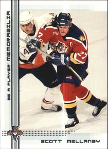 2000-01 BAP Memorabilia Panthers Hockey Card #2 Scott Mellanby