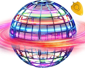 Flying Orb Ball Flying Spinner Ball Toy Hand Boomerang Hover Ball Toy Xmas Gifts - Picture 1 of 12