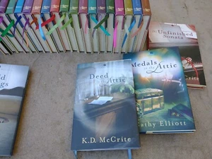 ANNIES ATTIC OF MYSTERIES Books Lot Set Of 28 Hardcover & Dust Jacket SUPER SET - Picture 1 of 7