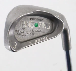 Ping Zing 3 Iron Karsten Green Dot JZ Shaft 39-3/4" right hand - Picture 1 of 17