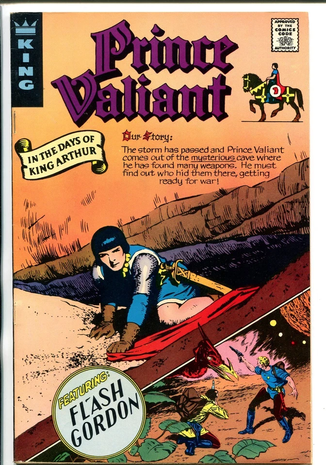 Prince Valiant--#--1973--CÓMIC--Rey--En estado bastante bueno/casi nuevo Foto 1 de 1