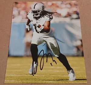 DAVANTE ADAMS OAKLAND LAS VEGAS RAIDERS SIGNED AUTOGRAPHED 8X10 PHOTO COA - Afbeelding 1 van 1