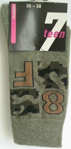 HUDSON CAMOUFLAGE Damensocken oliv mel. Gr. 35-38 2-Paar-Pack - Bild 1 von 1
