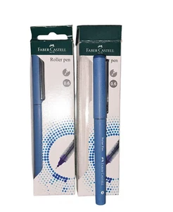 Faber-Castell Roller Pen Blue (pack of 4) - Picture 1 of 3