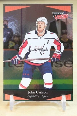 2020-21 Upper Deck Ultimate Victory #UV-13 John Carlson - Washington Capitals - Image 1 of 2