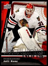 Antti Niemi 2009-10 Upper Deck Young Guns RC #225 Chicago Blackhawks