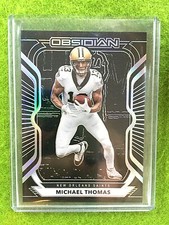 MICHAEL THOMAS ELECTRIC ETCH CARD JERSEY #13 SAINTS 2020 OBSIDIAN FOOTBALL