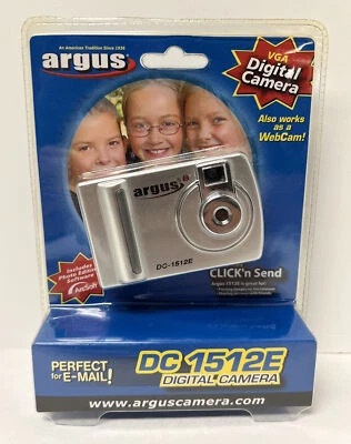Cámara digital Argus DC-1512E - plateada sellada de fábrica Foto 1 de 4