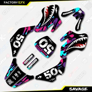 Kit de gráficos de carreras Nebula Savage camuflaje se adapta a las calcomanías 00-06 Suzuki JR50 JR 50 - Imagen 1 de 5