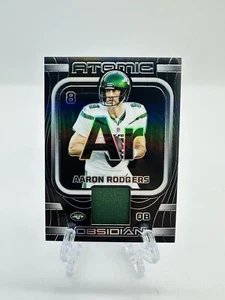 2023 Panini NFL Obsidian #AMA-ARO Aaron Rodgers Atomic Materials /199 - Picture 1 of 2