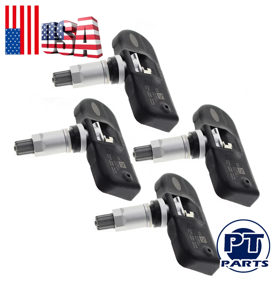 4x Sensor de presión de neumáticos TPMS para Dodge Avenger Caliber Grand Caravan 2012-2013 Foto 1 de 4