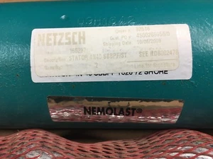 Rotor Netzsch 869878 y estator FDA Buna 155237 - Imagen 1 de 4