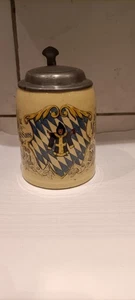 MÜNCHNER KINDL  " Gruß aus München ", um 1910, Bierkrug 1/4 L, Kinderkrug - Bild 1 von 4