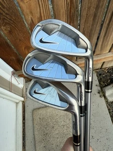 Nike NDS Irons 4 5 6 Fujikura Graphite Mens RH Golf Clubs Set W Flex OEM Grips - Picture 1 of 11
