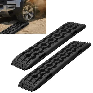 2x Anfahrhilfe 10T Last Traktionshilfe Auto Starkes Nylon Traktionsmatte Schnee - Bild 1 von 11