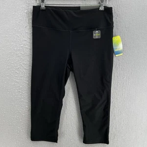 Leggings Splalding donna XL nero crop speed dry vita media gamba skinny attivo - Foto 1 di 10