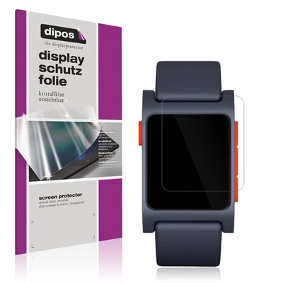 6x Screen Protector for Pebble 2 Protection Crystal Clear dipos - Изображение 1 из 4