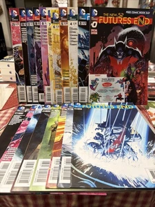 DC New 52 Futures End #0,3-9,13,19,25,28,30,35-37,41,42,48 fast komplett 1-48 - Bild 1 von 1