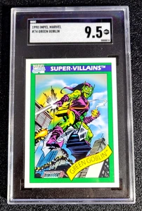 SGC 9,5 como nuevo + 1990 Green Goblin Impel Marvel Universe Comics #74 G6099 - Imagen 1 de 2