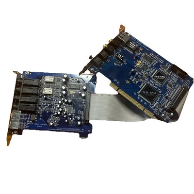 Tarjetas de sonido profesionales digitales E-MU emu16M EM8960 y EM8980 DAC  Foto 1 de 4