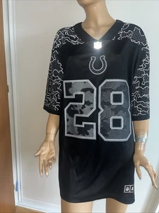 Indianapolis Colts #28 Jonathan Taylor Nike schwarz RFLCTV Trikot Herren Gr. 3 XL - Bild 1 von 11