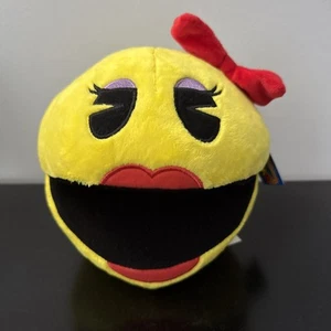Ms. Pac Man Plush 7” Toy Factory New W/ Tags 2018 - Picture 1 of 5