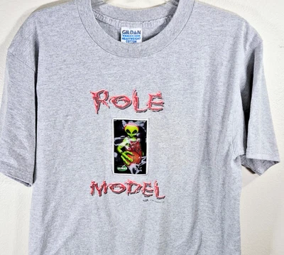 Camiseta De Colección Alien Workshop Skateboard Dennis Rodman #97 Modelo a Rol Grande 1997 Foto 1 de 4