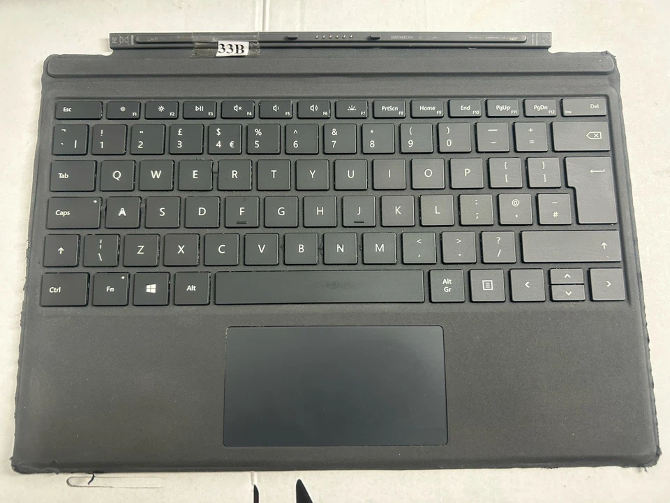 Microsoft  Surface Pro 4 5 6 7 7+ 7Plus Type Cover 1725  Backlit Keyboard (33B - Image 1 of 4