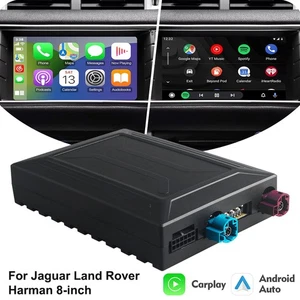 Wireless Carplay Android Auto Decoder Box For Jaguar Land Rover LR 8inch Harman - Picture 1 of 14