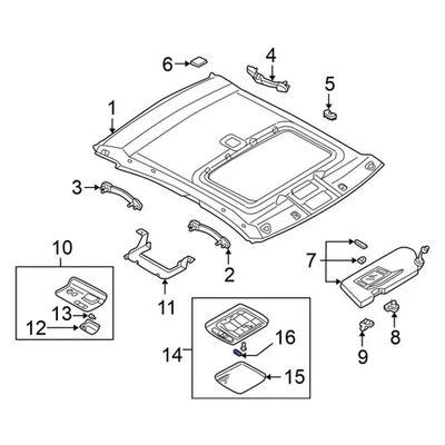 For Nissan Maxima 2000-2003 Nissan 2628289900 Dome Light Bulb - Image 1 of 2