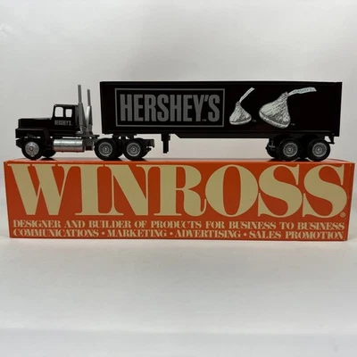 Remolque tractor Winross diecast 1:64 semi - Hershey's Kisses (1991) Foto 1 de 4