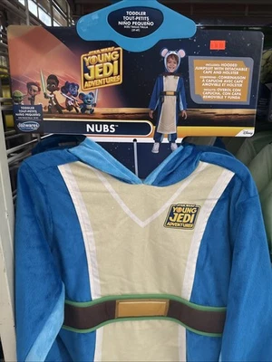 Disney Toddlers Star Wars Nubs Costume, with Hooded Jumpsuit, Cape, & Holster - Image 1 of 3
