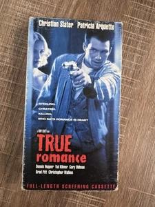True Romance VHS Promo Screener 1993 Dealer Copy Tarantino Promotional (N3) - Picture 1 of 12