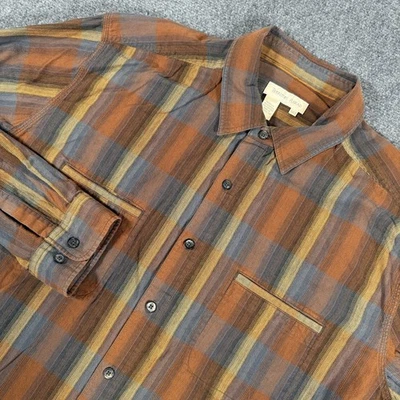 Territory Ahead Shirt Mens 2XL Tall Aztec Western Cowboy Long Sleeve Button Up - Image 1 of 4